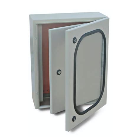 Waterproof Plexiglass Door Electric Metal Enclosure